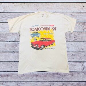 Vintage 1997 Chevrolet corvair car show t shirt sz large